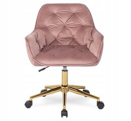 Вращающийся офисный стул Милан, розовый цена и информация | Офисные кресла | pigu.lt