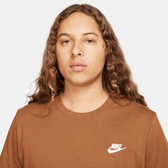 Nike Футболки M Nsw Club Tee Brown AR4997 281 AR4997 281/2XL цена и информация | Мужские футболки | pigu.lt