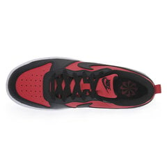 Nike Обувь Court Borough Low White Red Black DV5456 600 DV5456 600/4 цена и информация | Детская спортивная обувь | pigu.lt