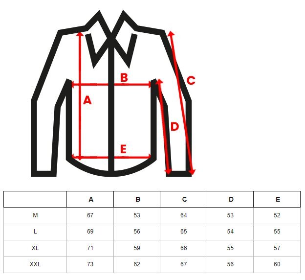 Marškiniai vyrams O/V67-53421, balti kaina ir informacija | Vyriški marškiniai | pigu.lt