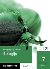 Pratybų sąsiuvinis Biologija, 7 klasei, 2 dalis цена и информация | Рабочие тетради | pigu.lt