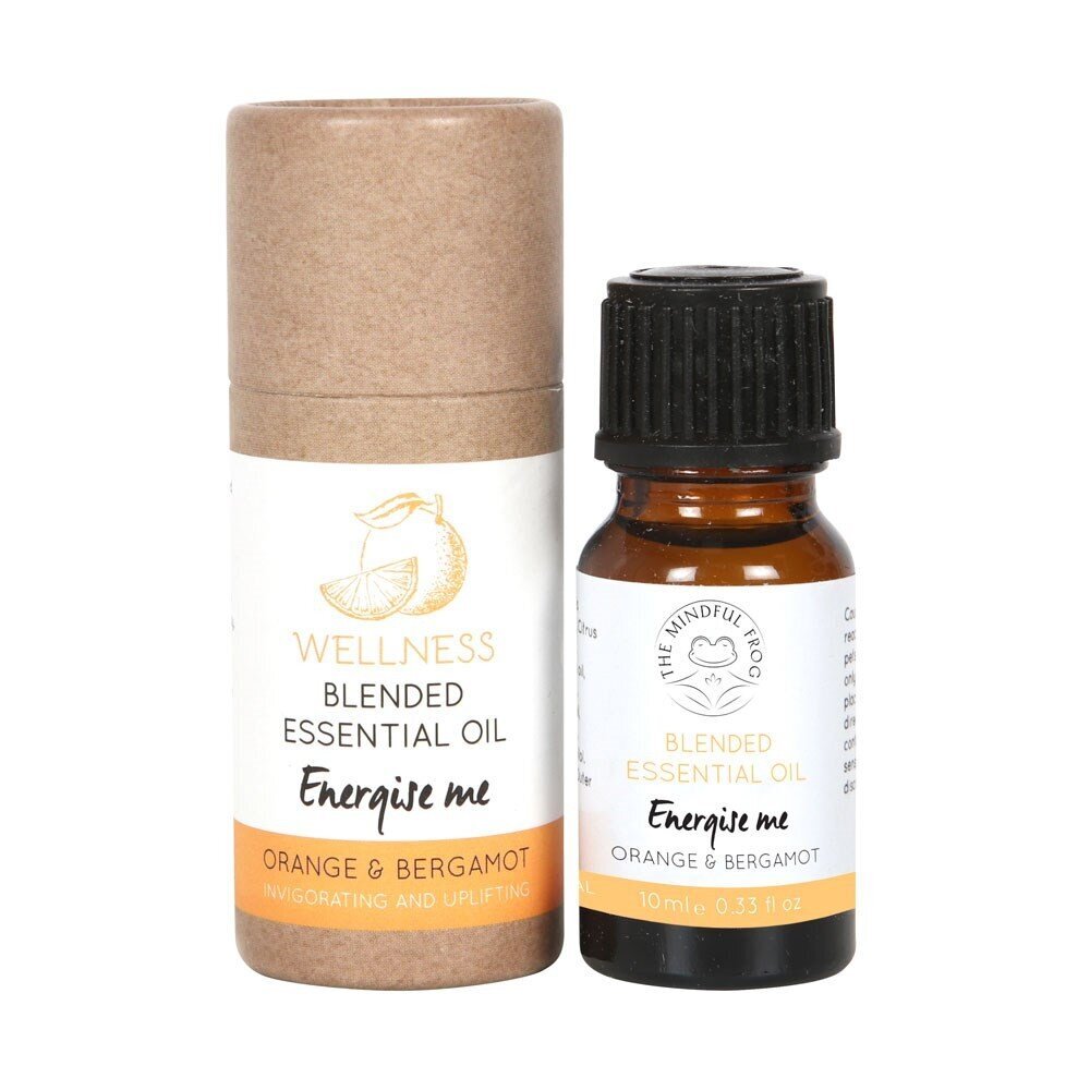 Eterinių aliejų mišinys Energise Me, The Mindful Frog, 10 ml kaina ir informacija | Eteriniai, kosmetiniai aliejai, hidrolatai | pigu.lt