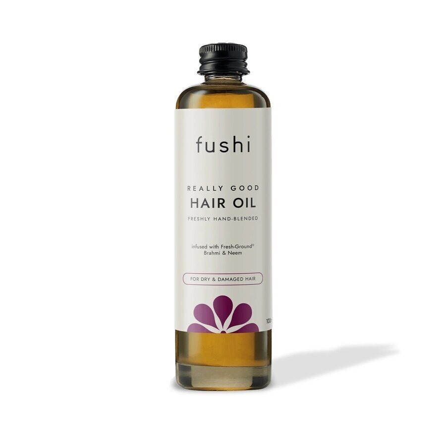 Plaukų aliejus Fushi Really Good Hair Oil, 100 ml kaina ir informacija | Priemonės plaukų stiprinimui | pigu.lt