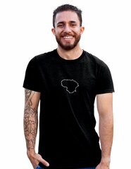Marškinėliai vyrams MO0104999063, juodi kaina ir informacija | Vyriški marškinėliai | pigu.lt