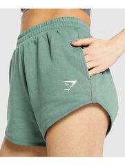 Šortai moterims Gymshark B1A4S 170445839794166251, žali цена и информация | Женские шорты | pigu.lt