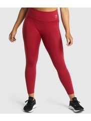 Sportinės tamprės moterims Gymshark 170446999695951471, raudonos kaina ir informacija | Gymshark Apranga, avalynė, aksesuarai | pigu.lt