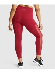 Sportinės tamprės moterims Gymshark 170446999695951471, raudonos цена и информация | Gymshark Одежда, обувь и аксессуары | pigu.lt