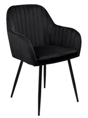 Kėdė Sevilla Velvet, juoda kaina ir informacija | Biuro kėdės | pigu.lt