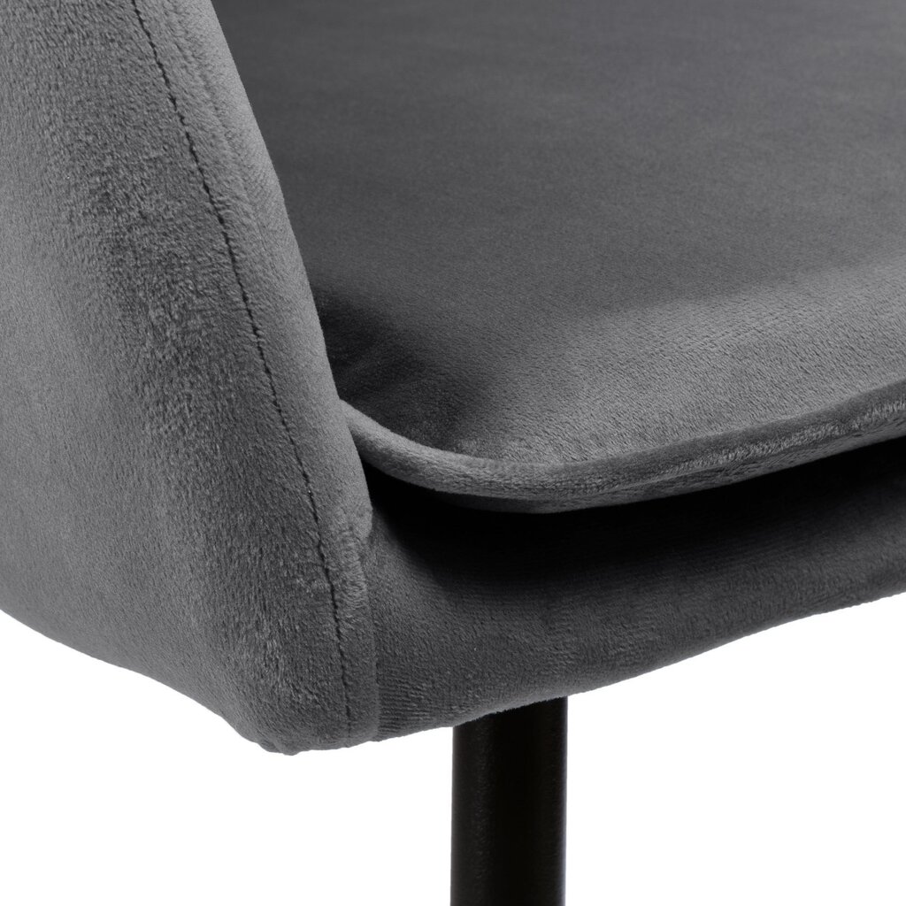 Kėdė Sevilla Velvet, pilka kaina ir informacija | Biuro kėdės | pigu.lt