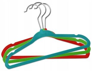 Набор мини-вешалок из велюра, 30 шт. цена и информация | Вешалки и мешки для одежды | pigu.lt