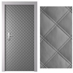 Обивка двери - SONIC 14 GREY, 110 см цена и информация | Дверные петли и другие принадлежности | pigu.lt