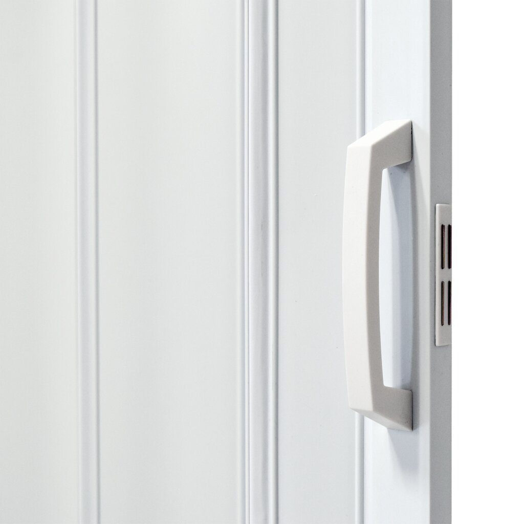 Sulankstomos durys 100 cm baltos kaina ir informacija | Vidaus durys | pigu.lt