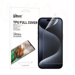 Vmax protective film invisble TPU film - full coverage for iPhone 15 Pro Max 6,7" цена и информация | Защитные пленки для телефонов | pigu.lt