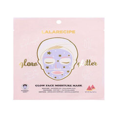 Drėkinamoji veido kaukė LalaRecipe Glow Face Moisture Mask, 10x23 g kaina ir informacija | Veido kaukės, paakių kaukės | pigu.lt