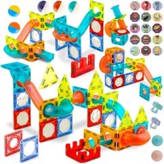 Магнитные блоки, 110 деталей, 3+ цена и информация | Конструкторы и кубики | pigu.lt