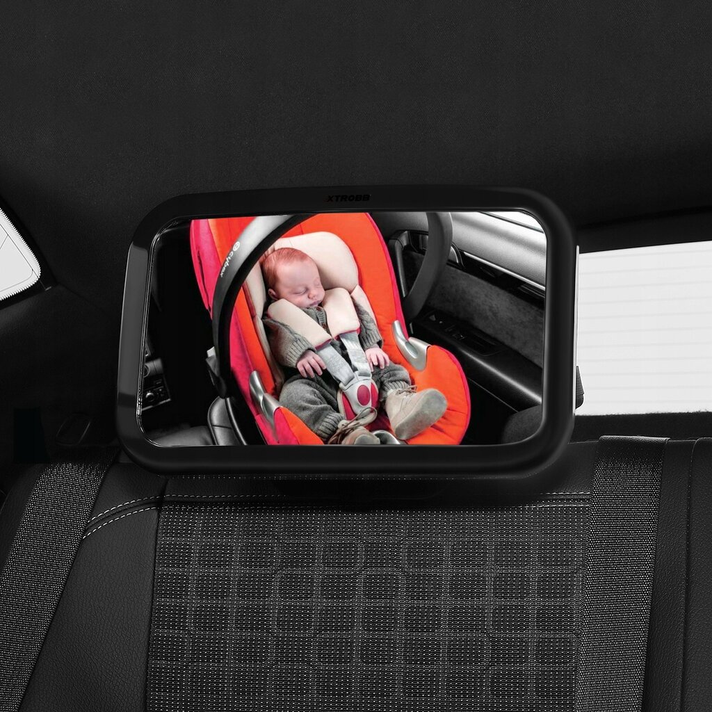 Kūdikių stebėjimo veidrodėlis automobilyje kaina ir informacija | Autokėdučių priedai | pigu.lt