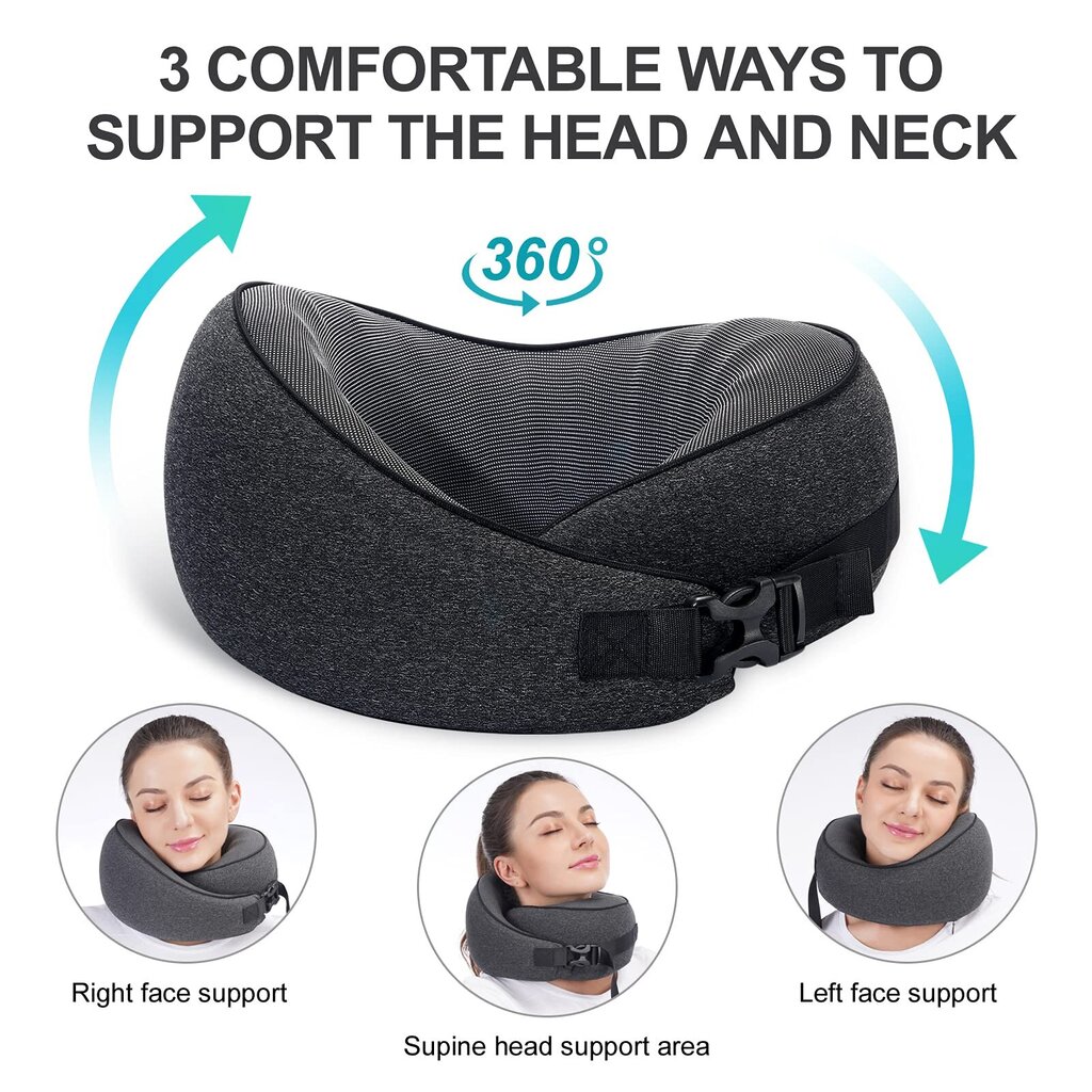 Kelioninė pagalvė kaklui kaina ir informacija | Pagalvės | pigu.lt