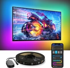 Светодиодная подсветка Govee TV LED Backlight RGBIC TV LED Strip for 55-65" 3.8 м (Smart Home, Google Assistant/Alexa) цена и информация | Аксессуары для телевизоров и Smart TV | pigu.lt