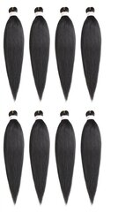 Plaukų perukas Xtrend, juodas kaina ir informacija | Plaukų aksesuarai | pigu.lt