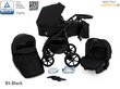 Universalus vežimėlis 3 in 1 GaGaDumi Boston Travel System, black kaina ir informacija | Vežimėliai | pigu.lt