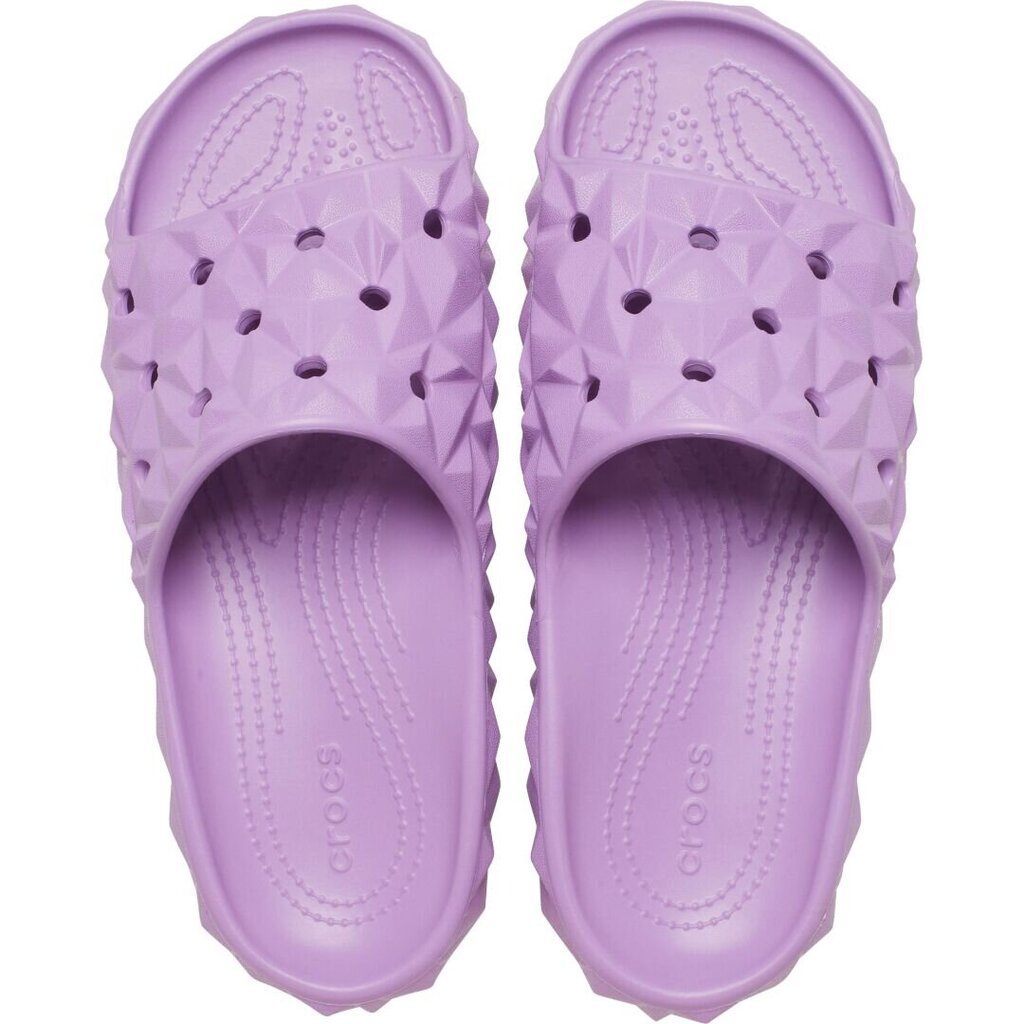 Šlepetės moterims Crocs™, violetinės kaina ir informacija | Šlepetės moterims | pigu.lt
