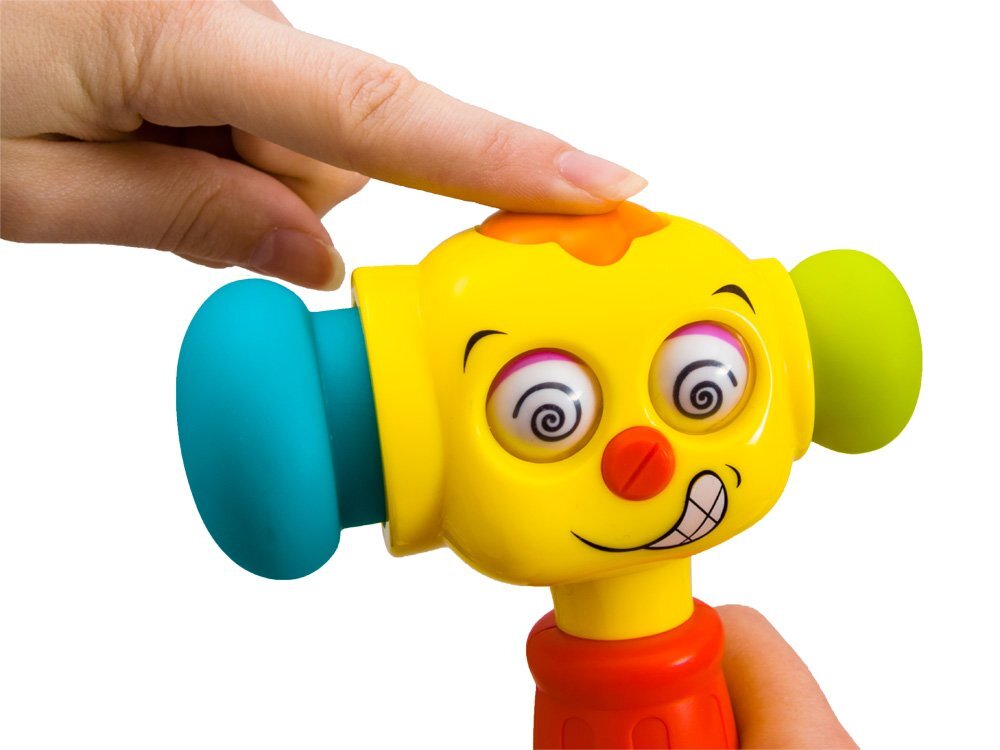 Interaktyvus žaislas Linksimasis plaktukas kaina ir informacija | Lavinamieji žaislai | pigu.lt