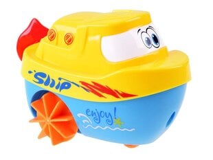Prisukamas vonios žaislas, laivelis kaina ir informacija | Žaislai kūdikiams | pigu.lt