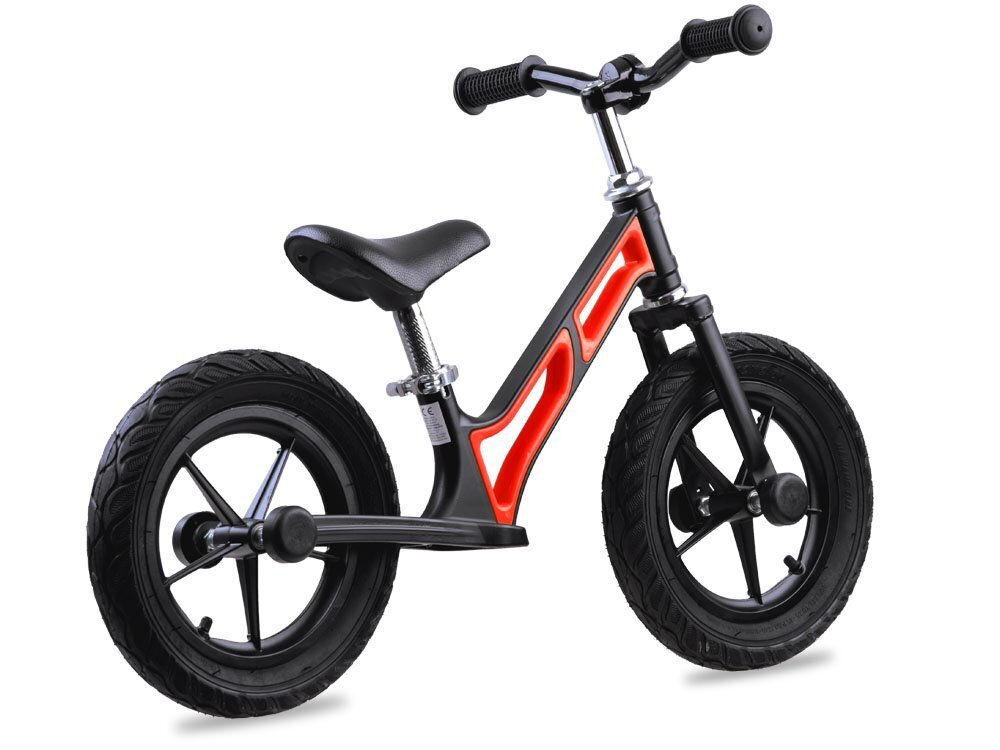 Balansinis dviratis vaikams Tiny Bike 12, raudonas kaina ir informacija | Balansiniai dviratukai | pigu.lt