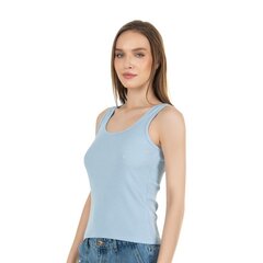 Marškinėliai moterims Ozkan 26815, mėlyni цена и информация | Футболка женская | pigu.lt