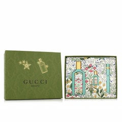 Rinkinys Gucci Flora Gorgeous Jasmine moterims: EDP, 100 ml + EDP, 10 ml + EDP, 5 ml цена и информация | Женские духи | pigu.lt