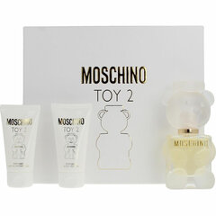 Rinkinys Moschino Toy 2 moterims: kūno losjonas, 50 ml + dušo žėlė, 50 ml + EDP, 50 ml цена и информация | Женские духи | pigu.lt