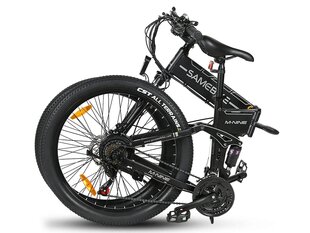 Sulankstomas kalnų dviratis SameBike LO26 II 26", juodas цена и информация | Электровелосипеды | pigu.lt