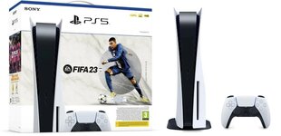 Товар с повреждённой упаковкой. Sony Playstation 5 825GB Disc Version + FIFA 23 цена и информация | Компьютерная техника с поврежденной упаковкой | pigu.lt