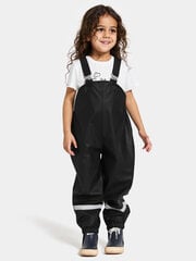 Детские непромокаемые штаны Didriksons PLASKEMAN, черный цвет цена и информация | Непромокаемая одежда для детей | pigu.lt