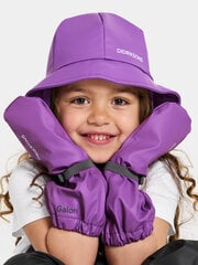 Детские теплые дождевые перчатки Didriksons PILEGLOVE 8, фиолетовый цвет цена и информация | Непромокаемая одежда для детей | pigu.lt
