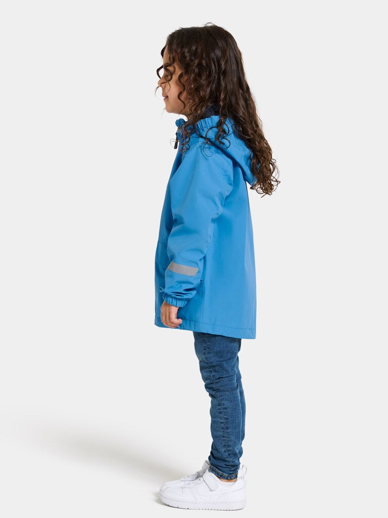 Didriksons vaikiška pavasario-rudens striukė NORMA 3, mėlyna kaina ir informacija | Striukės, paltai mergaitėms | pigu.lt