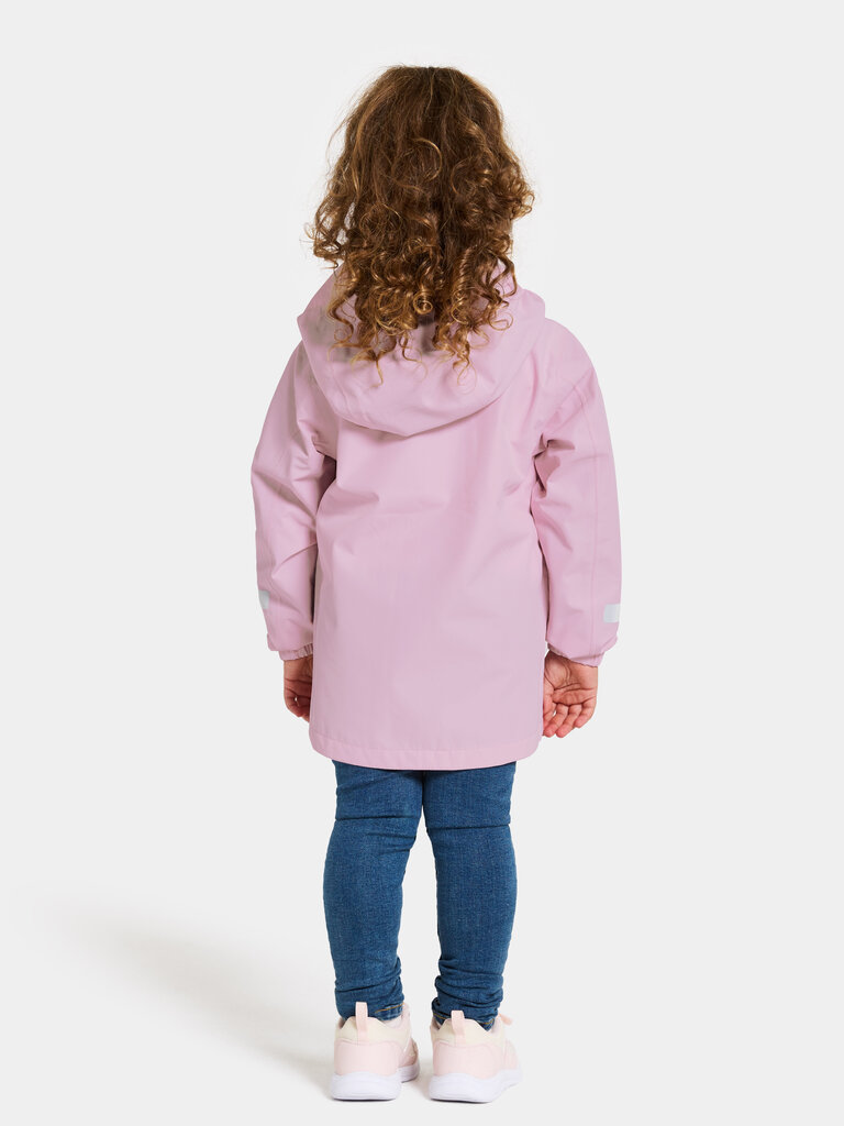 Didriksons vaikiška pavasario-rudens striukė NORMA 3, šviesiai rožinė kaina ir informacija | Striukės, paltai mergaitėms | pigu.lt