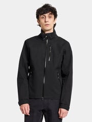 Мужская весенне-осенняя куртка Didriksons NJORD USX, черный цвет цена и информация | Мужские куртки | pigu.lt