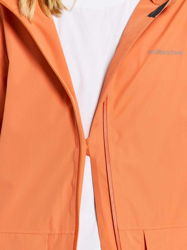 Didriksons moteriškas pavasario-rudens paltas NADJA 4, oranžinis kaina ir informacija | Striukės moterims | pigu.lt