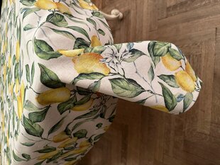 Hortensias Home staltiesė Lemon Linen, 230x140 cm цена и информация | Скатерти, салфетки | pigu.lt