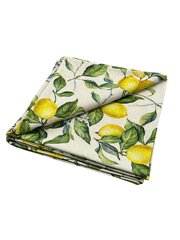 Hortensias Home staltiesė Lemon Linen, 260x140 cm цена и информация | Скатерти, салфетки | pigu.lt