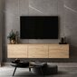 TV staliukas Asir 160x35x32 cm, rudas цена и информация | TV staliukai | pigu.lt