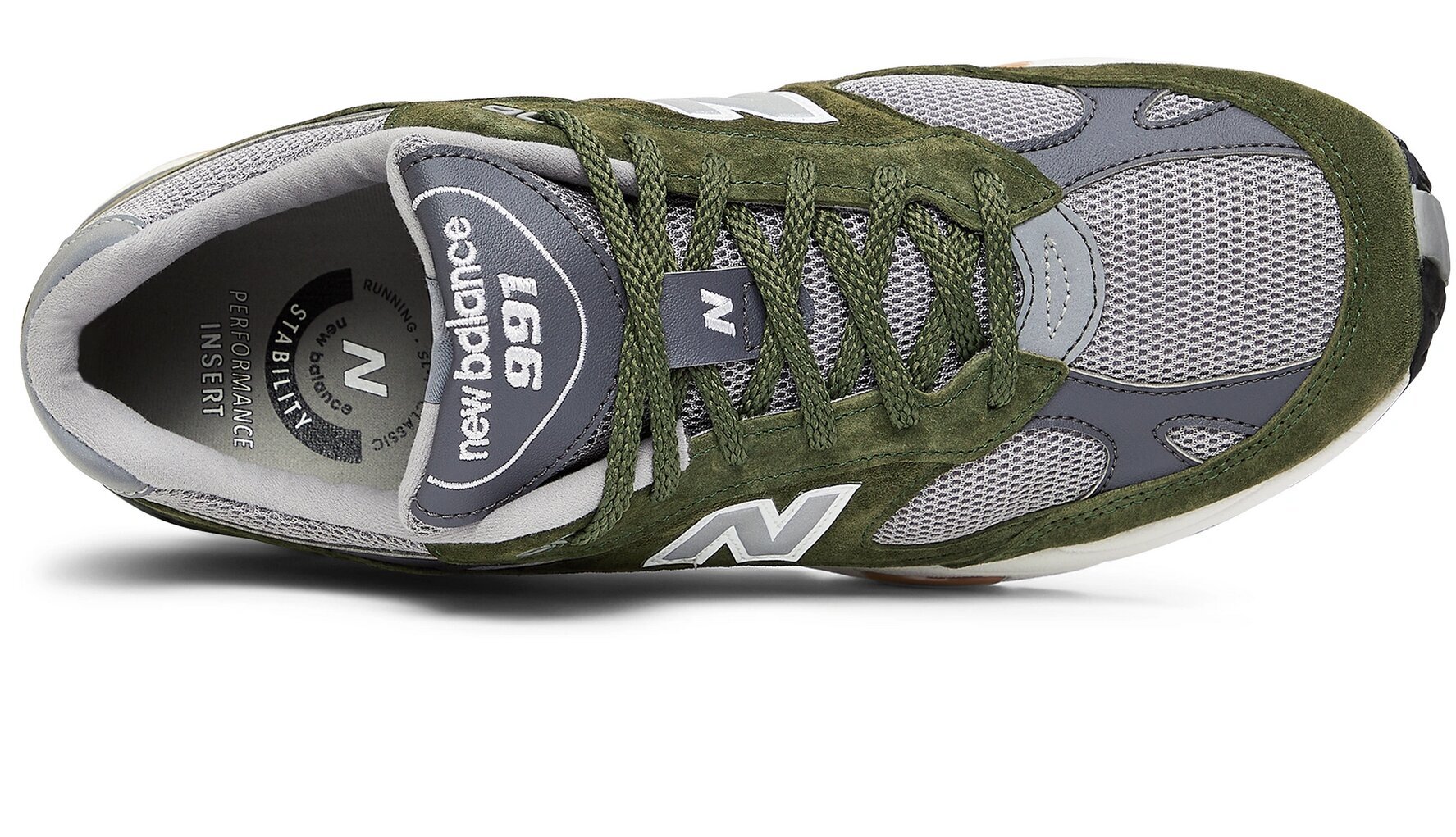 Sportiniai batai vyrams New Balance M991GGT, žali kaina ir informacija | Kedai vyrams | pigu.lt