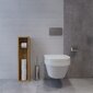 Vonios spintelė Asir, 25x100x9 cm, ruda kaina ir informacija | Vonios spintelės | pigu.lt