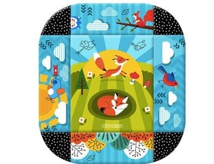 Развивающий коврик Ricokids Lisek 100 x 100 см 7317 цена и информация | Развивающие коврики | pigu.lt