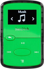 SanDisk MP3 8 GB Clip Jam žalias kaina ir informacija | MP3 grotuvai | pigu.lt