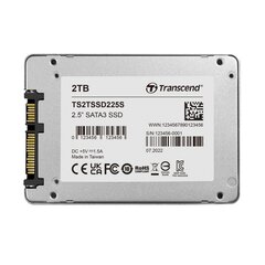 Transcend TS2TSSD225S kaina ir informacija | Vidiniai kietieji diskai (HDD, SSD, Hybrid) | pigu.lt