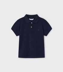 Рубашка-поло для детей, тёмно-синяя цена и информация | Футболка для девочек | pigu.lt