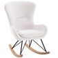 Supama kėdė Aatrium Rocky 75x96x101 cm, balta цена и информация | Svetainės foteliai | pigu.lt