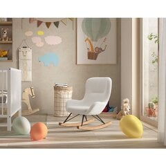 Кресло-качалка Aatrium Rocky, белого цвета цена и информация | Кресла в гостиную | pigu.lt